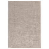 Premium Valley Natural Route Rug 160x230cm – 3D Carved Pattern